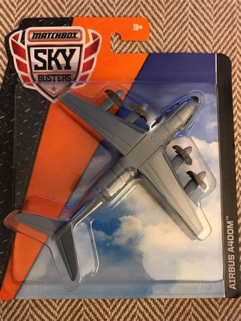 Matchbox MBX Airbus A400M Gray Aircraft Plane Sky Busters | eBay | Hot ...