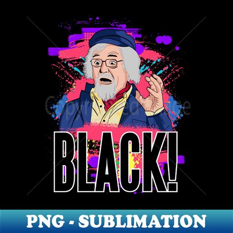 Johnny Nice Painter - Black - Sublimation-Ready PNG File - C - Inspire ...