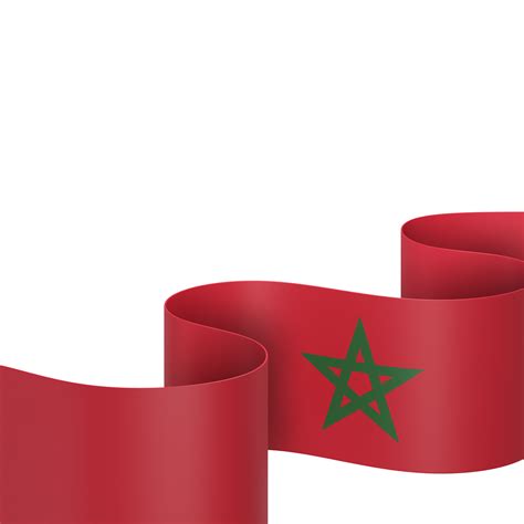 Morocco flag design national independence day banner element ...