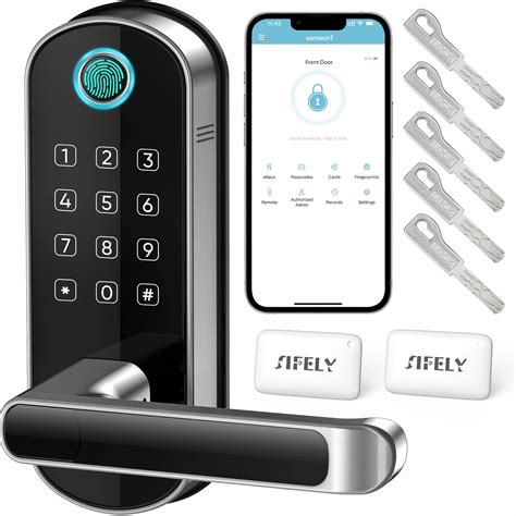 Buy Smart Lock, Keyless Entry Door Lock, Fingerprint Door Lock, Digital ...