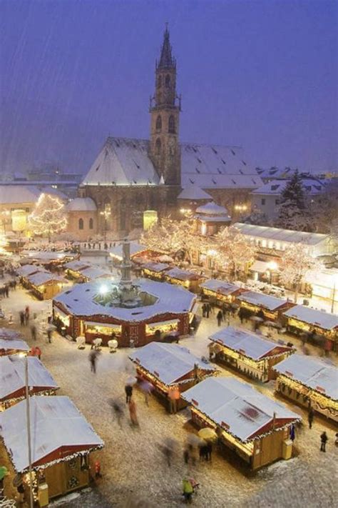 The Famous Bolzano Christmas Market | Bolzano, Christmas market, Wafer