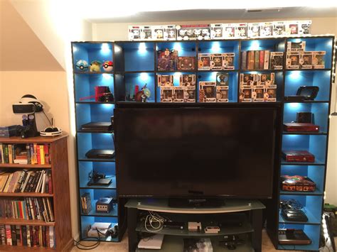 My video game console collection finally has a home!! : r/gamecollecting