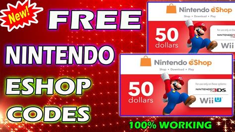 Nintendo switch eshop codes for free - kjahotline