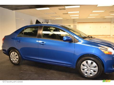 2010 Blue Streak Metallic Toyota Yaris Sedan #62758078 Photo #6 ...