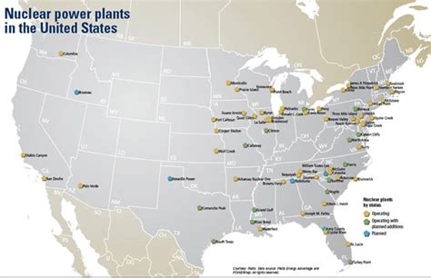 Nuclear Power Plants In Pa Map