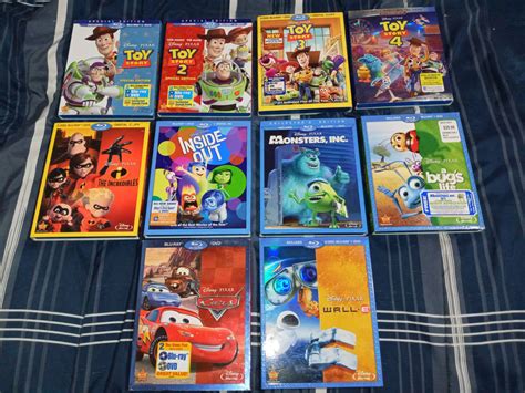 My DISNEY/PIXAR Blu-Ray Collection by Batboy101 on DeviantArt