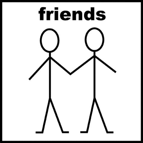 Two Stick Figures Holding Hands - ClipArt Best