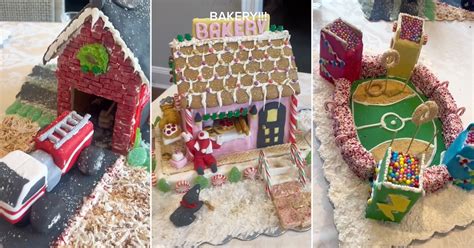 Family Goes Viral for Christmas Gingerbread House Contest, ‘It’s Always ...