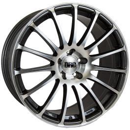 DRC Rapide Alloy Wheels in Gunmetal/Polished Face Set of 4 | Demon Tweeks