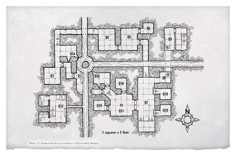 Waterdeep Dragon Heist Xanathar Hideout Map