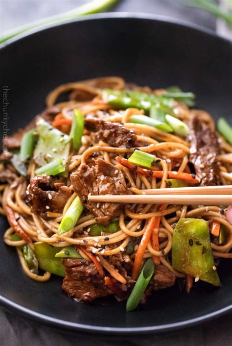 Sesame Garlic Beef Stir Fry - The Chunky Chef