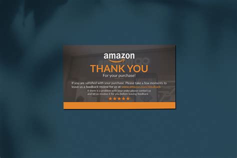 Amazon Thank You Card :: Behance