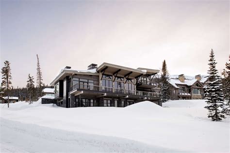 Inside a ski-in and ski-out retreat amidst the glorious Yellowstone Club