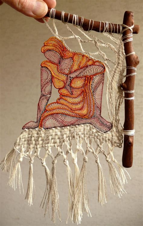 Romanian artist Agnes Herczeg Textile Fiber Art, Textile Crafts ...