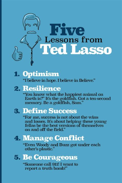 Buy Five Lessons From Ted Lasso: Ted Lasso Quotes, Ted Lasso Quotes ...