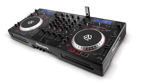 Numark Mixdeck Quad 4 Channel USB Universal DJ System with Flight Case ...