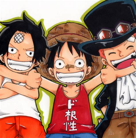 One☠Piece - AsL. Brothers - One Piece Fan Art (36509429) - Fanpop