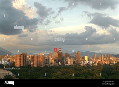 The skyline of Caracas Venezuela Stock Photo - Alamy