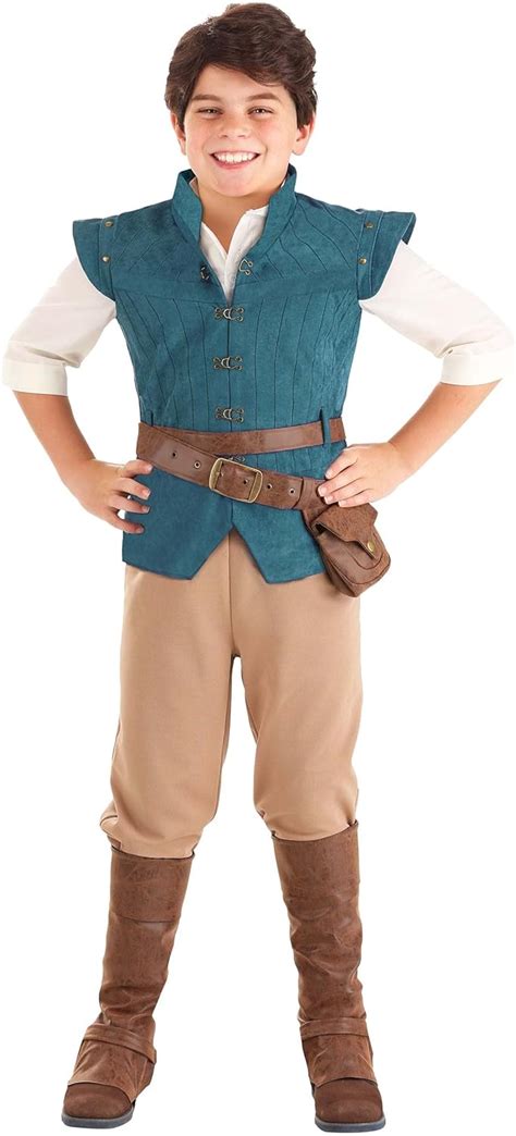 Amazon.com: Tangled Flynn Rider Kids Costume : Clothing, Shoes & Jewelry