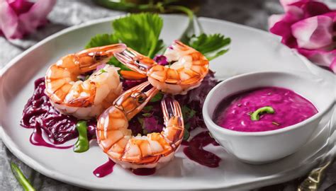 Grilled Shrimp with Dragonfruit Sauce - Your Gourmet Guru