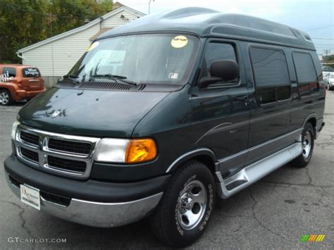 2003 Dark Spruce Metallic Dodge Ram Van 1500 Passenger Conversion ...