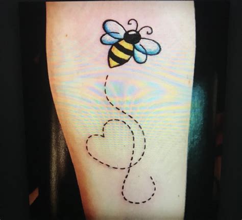 Cute Bumble Bee Tattoos