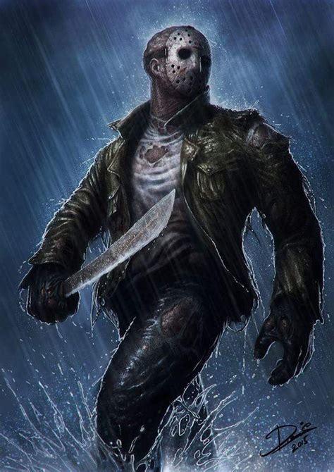 Jason Voorhees fan art | Jason voorhees, Jason voorhees art, Horror ...