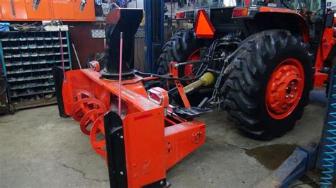 Servicing A Kubota 3pt Snow Blower, 48% OFF