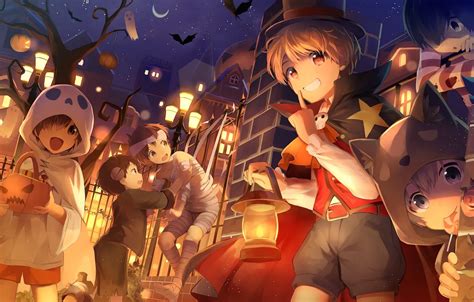 Anime Halloween Wallpaper | Desktop Wallpapers