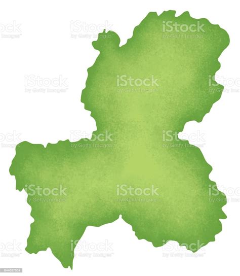 Map Of Gifu Prefecture Stock Illustration - Download Image Now - Gifu ...