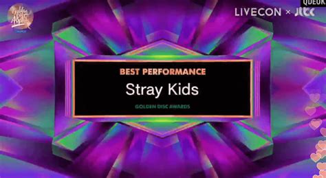 210110 Stray Kids wins Best Performance at the 35th Golden Disc Awards ...