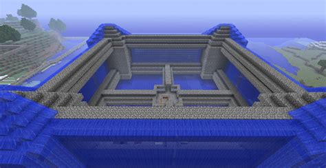 Water castle Minecraft Map