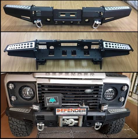 LAND ROVER DEFENDER SLIM FRONT WINCH BUMPER - Defender Upgrades ...