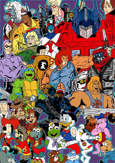 80s Cartoon Characters List