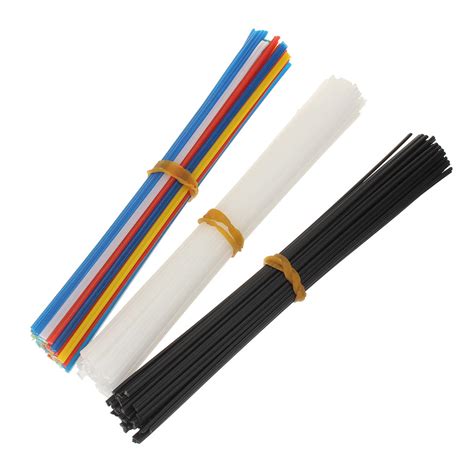 50pcs Multi-color PP/PVC Plastic Welding Rods for Repairs 2.5x5mm ...