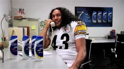 Troy Polamalu takes up day job in new Head & Shoulders ad