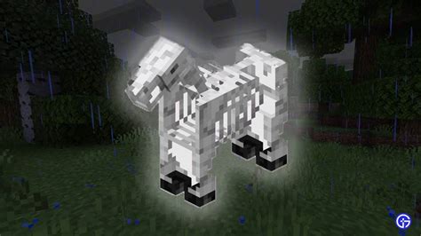 How To Get Skeleton Horse In Minecraft - Gamer Tweak