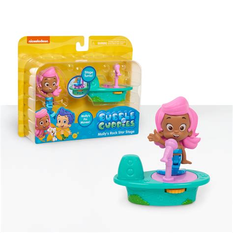 Bubble Guppies Molly's Rock Star Stage Playset, Kids Toys for Ages 3 Up ...