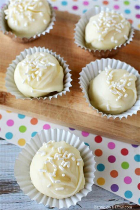 White chocolate truffles - Only 4 simple ingredients