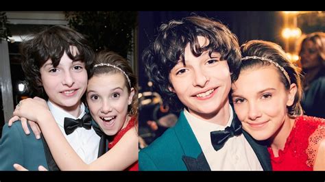 Millie Bobby Brown and Finn Wolfhard cute @ SAG Awards - YouTube