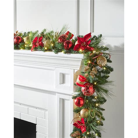 Ribbon Garland | Plus Size Christmas | Brylane Home