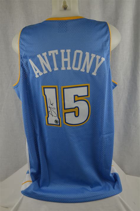 Lot Detail - Carmelo Anthony Denver Nuggets Autographed Jersey