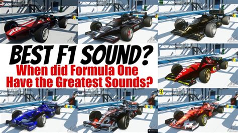 Have Your Say! What's The Best F1 Sound? (V6, V8, V10, V12) - YouTube