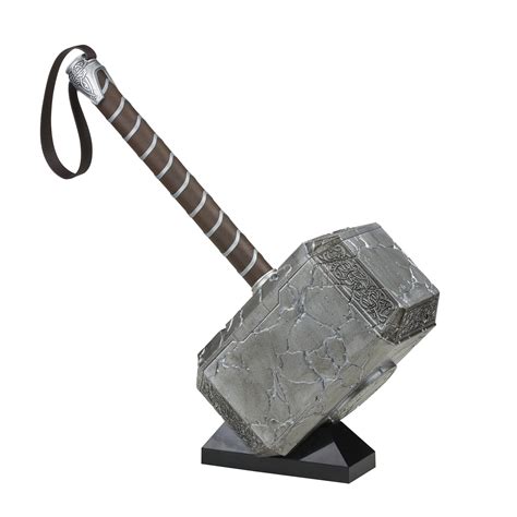 Buy MarvelMarvel Legends Mighty Thor Mjolnir Premium Electronic Hammer ...