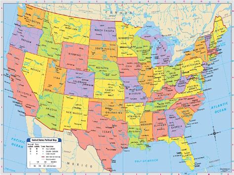 United States Map With All Cities | Usa Map 2018