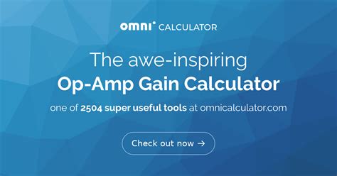 Op-Amp Gain Calculator