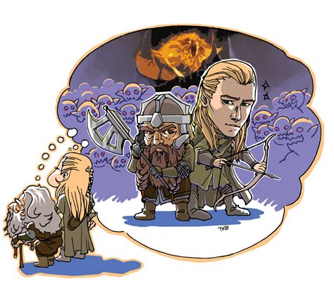 Old gimli and legolas by BlindspotVisual on DeviantArt