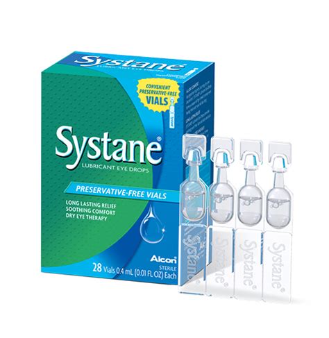 SYSTANE® PRESERVATIVE-FREE EYE DROPS