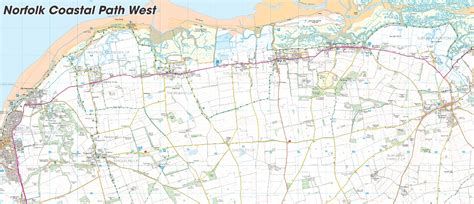 North Norfolk Coastal Path - SplashMapsSplashMaps