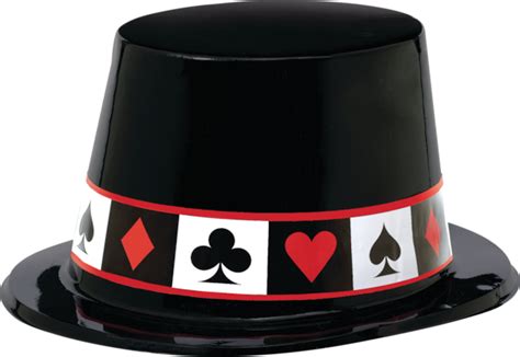 Place Your Bets Casino Top Hat | Party City